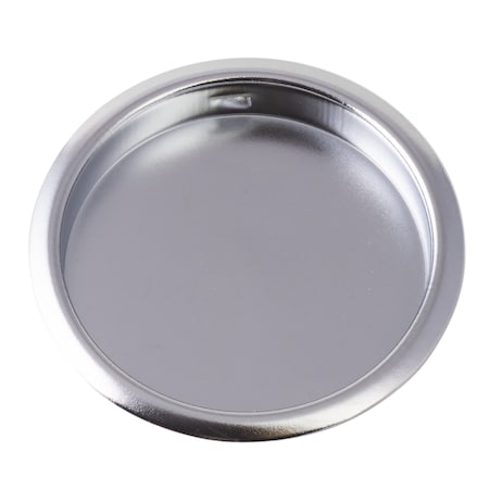 Sure-Loc Hardware Sure-Loc Hardware Round Pocket Door Pull, Passage, Polished Chrome DP-R01 26
